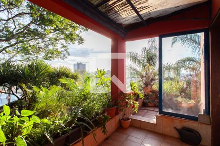 Varanda da Sala 2 de casa à venda com 4 quartos, 992m² em Estoril, Belo Horizonte