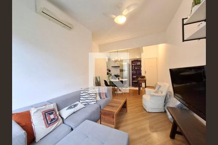 Sala de apartamento para alugar com 2 quartos, 65m² em Glória, Rio de Janeiro