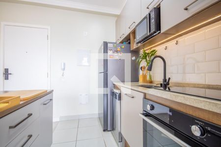 Cozinha de apartamento à venda com 2 quartos, 42m² em Presidente Altino, Osasco
