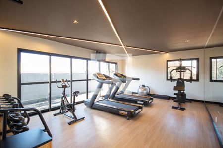 Área comum - Academia de apartamento à venda com 2 quartos, 42m² em Presidente Altino, Osasco