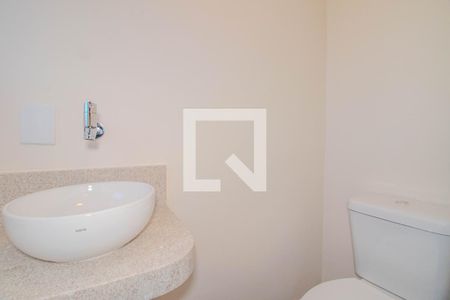 Lavabo  de apartamento à venda com 3 quartos, 130m² em Petrópolis, Porto Alegre