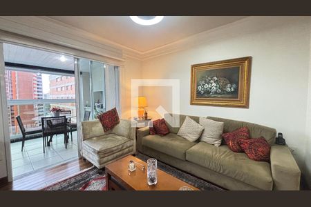 Sala  de apartamento à venda com 2 quartos, 103m² em Jardim, Santo André