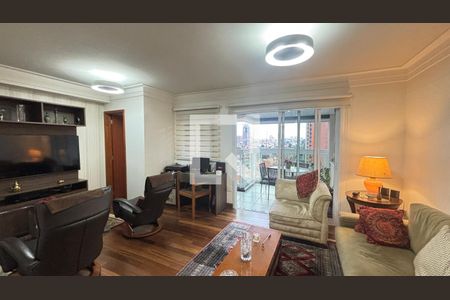 Sala  de apartamento à venda com 2 quartos, 103m² em Jardim, Santo André
