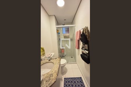 Banheiro Social de apartamento à venda com 2 quartos, 103m² em Jardim, Santo André