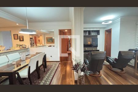 Sala  de apartamento à venda com 2 quartos, 103m² em Jardim, Santo André