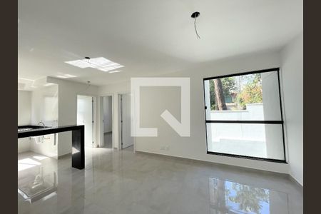 Sala de apartamento à venda com 2 quartos, 50m² em Jardim Atlântico, Belo Horizonte