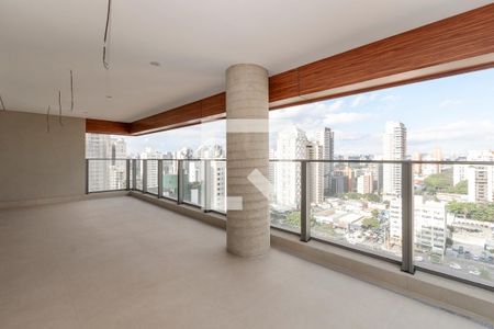 Varanda 1 de apartamento à venda com 3 quartos, 232m² em Brooklin, São Paulo