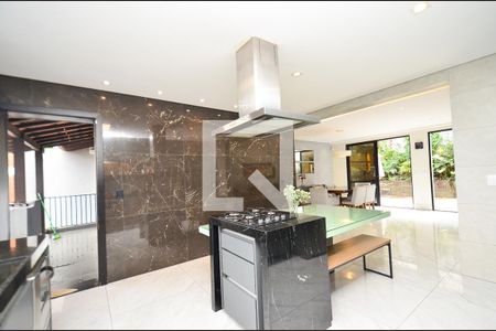Cozinha de casa à venda com 6 quartos, 420m² em Santo Antônio, Belo Horizonte