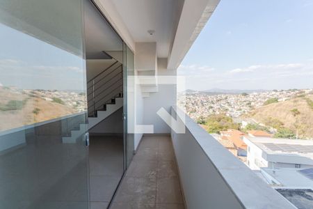 Varanda da Sala 1 de apartamento à venda com 3 quartos, 160m² em Fernão Dias, Belo Horizonte