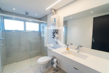 Banheiro da Suíte de apartamento para alugar com 1 quarto, 105m² em Vila Clementino, São Paulo