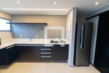 Sala/Cozinha de apartamento para alugar com 1 quarto, 105m² em Vila Clementino, São Paulo