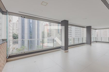 Varanda da Sala de apartamento à venda com 4 quartos, 270m² em Jardim Paulista, São Paulo