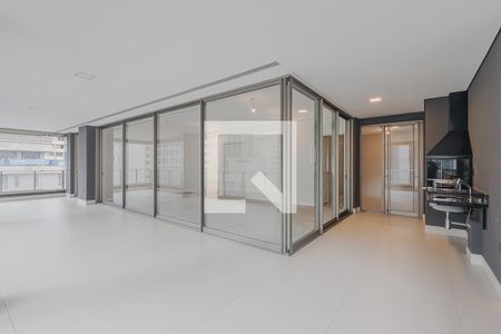 Varanda da Sala de apartamento à venda com 4 quartos, 270m² em Jardim Paulista, São Paulo