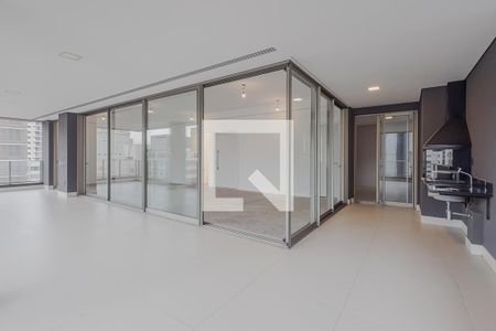 Varanda da Sala de apartamento à venda com 3 quartos, 270m² em Jardim Paulista, São Paulo