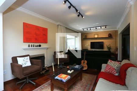 Sala  de apartamento à venda com 4 quartos, 250m² em Vila Suzana, São Paulo