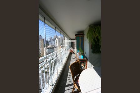 Varanda da Sala de apartamento à venda com 4 quartos, 250m² em Vila Suzana, São Paulo