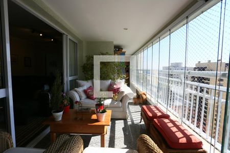 Varanda da Sala de apartamento à venda com 4 quartos, 250m² em Vila Suzana, São Paulo