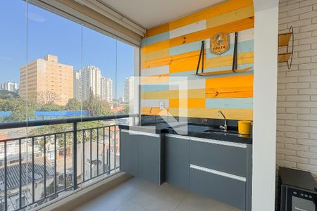 Varanda gourmet de apartamento à venda com 2 quartos, 67m² em Ipiranga, São Paulo
