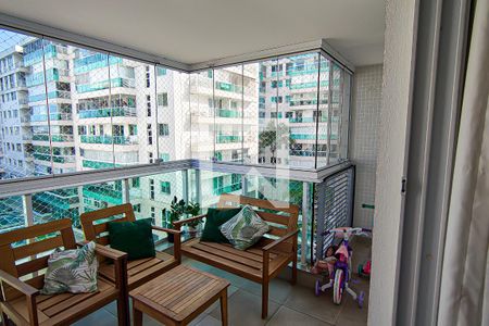 Varanda de apartamento à venda com 3 quartos, 93m² em Barra da Tijuca, Rio de Janeiro