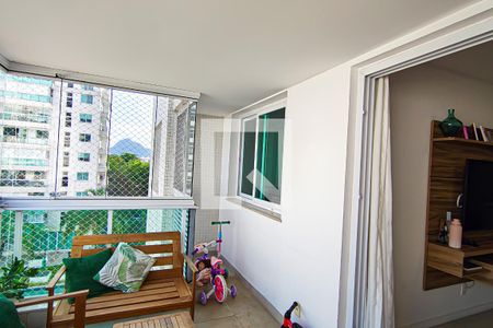 Varanda de apartamento à venda com 3 quartos, 93m² em Barra da Tijuca, Rio de Janeiro