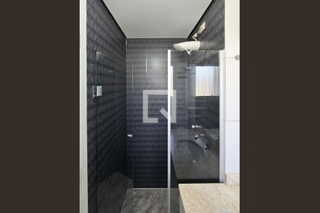 Banheiro - Suíte de casa de condomínio à venda com 3 quartos, 127m² em Demarchi, São Bernardo do Campo
