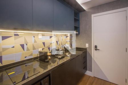 Cozinha de kitnet/studio para alugar com 1 quarto, 30m² em Jardim das Acacias, São Paulo