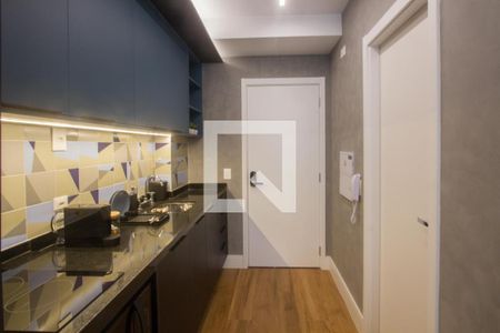 Cozinha de kitnet/studio para alugar com 1 quarto, 30m² em Jardim das Acacias, São Paulo