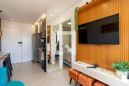 Sala de apartamento para alugar com 1 quarto, 28m² em Vila Dom Pedro Ii, São Paulo