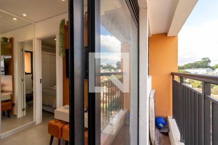 Varanda da Sala de apartamento para alugar com 1 quarto, 28m² em Vila Dom Pedro Ii, São Paulo