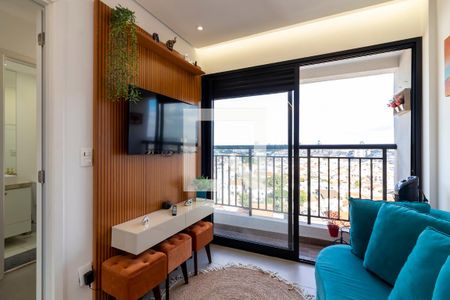 Sala de apartamento para alugar com 1 quarto, 28m² em Vila Dom Pedro Ii, São Paulo