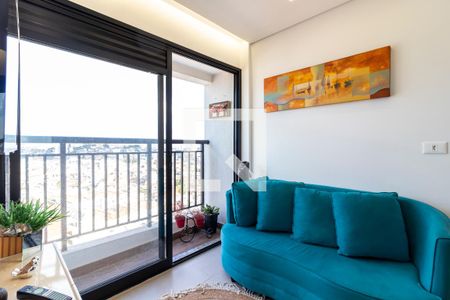 Sala de apartamento para alugar com 1 quarto, 28m² em Vila Dom Pedro Ii, São Paulo