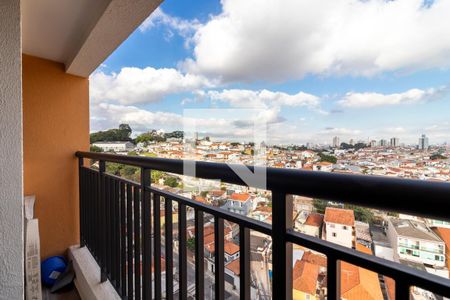 Varanda da Sala de apartamento para alugar com 1 quarto, 28m² em Vila Dom Pedro Ii, São Paulo