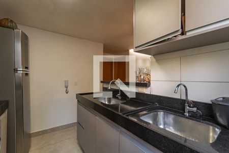 Cozinha de apartamento à venda com 2 quartos, 49m² em Bandeirantes (pampulha), Belo Horizonte