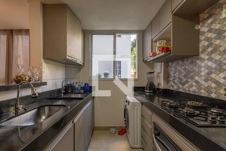 Cozinha de apartamento à venda com 2 quartos, 49m² em Bandeirantes (pampulha), Belo Horizonte
