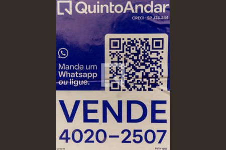 Placa de apartamento à venda com 1 quarto, 46m² em Vila Esperança, São Paulo