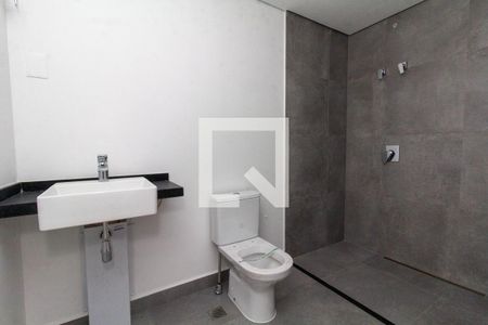 Banheiro de kitnet/studio à venda com 1 quarto, 26m² em Vila Gomes Cardim, São Paulo