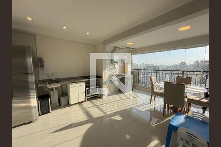 Sala/Cozinha de apartamento à venda com 2 quartos, 53m² em Barra Funda, São Paulo