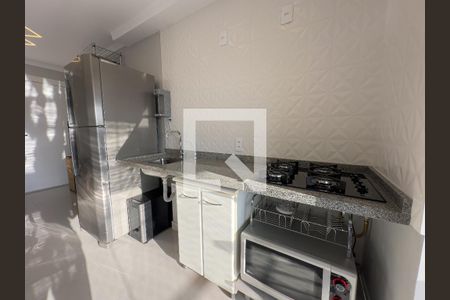 Sala/Cozinha de apartamento à venda com 2 quartos, 53m² em Barra Funda, São Paulo