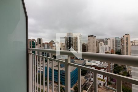 Sacada de apartamento à venda com 1 quarto, 27m² em Vila Nova Conceição, São Paulo