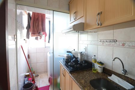 Cozinha de apartamento à venda com 2 quartos, 66m² em Centro, Canoas
