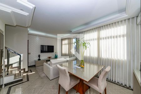 Sala 1 de apartamento à venda com 5 quartos, 282m² em Coração Eucarístico, Belo Horizonte