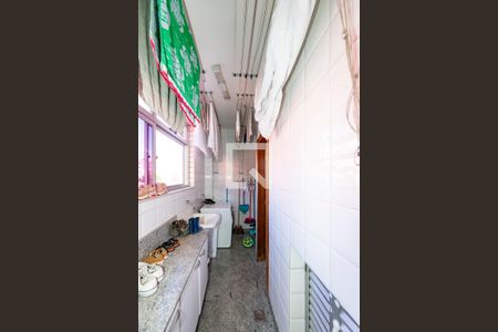 Área de Serviço de apartamento à venda com 5 quartos, 282m² em Coração Eucarístico, Belo Horizonte