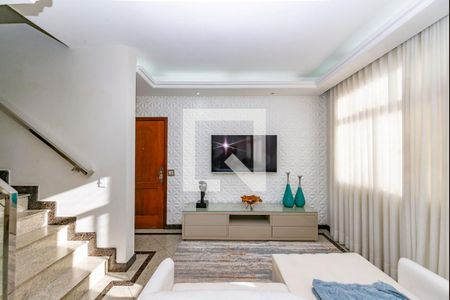 Sala 1 de apartamento à venda com 5 quartos, 282m² em Coração Eucarístico, Belo Horizonte