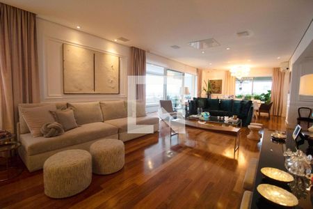 Sala de apartamento à venda com 4 quartos, 277m² em Paraíso, São Paulo