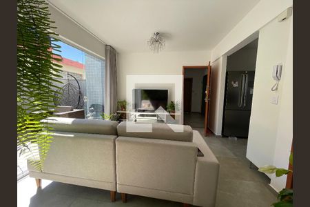 Sala de apartamento à venda com 2 quartos, 138m² em Sion, Belo Horizonte