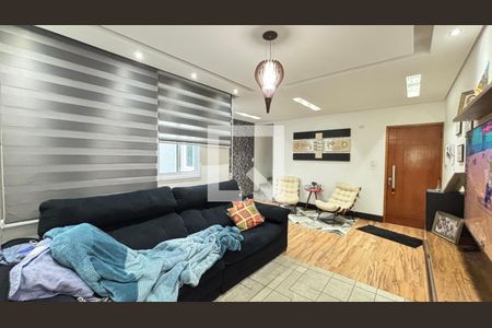 Sala de apartamento à venda com 3 quartos, 148m² em Vila Curuçá, Santo André