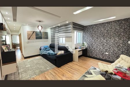 Sala de apartamento à venda com 3 quartos, 148m² em Vila Curuçá, Santo André