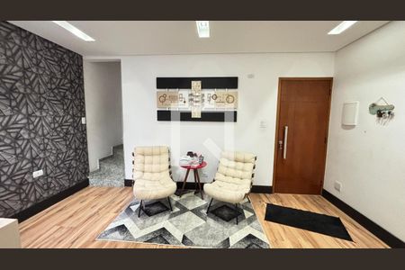 Sala de apartamento à venda com 3 quartos, 148m² em Vila Curuçá, Santo André