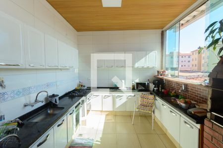  Cozinha de apartamento à venda com 4 quartos, 167m² em Eldorado, Contagem