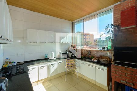  Cozinha de apartamento à venda com 4 quartos, 167m² em Eldorado, Contagem